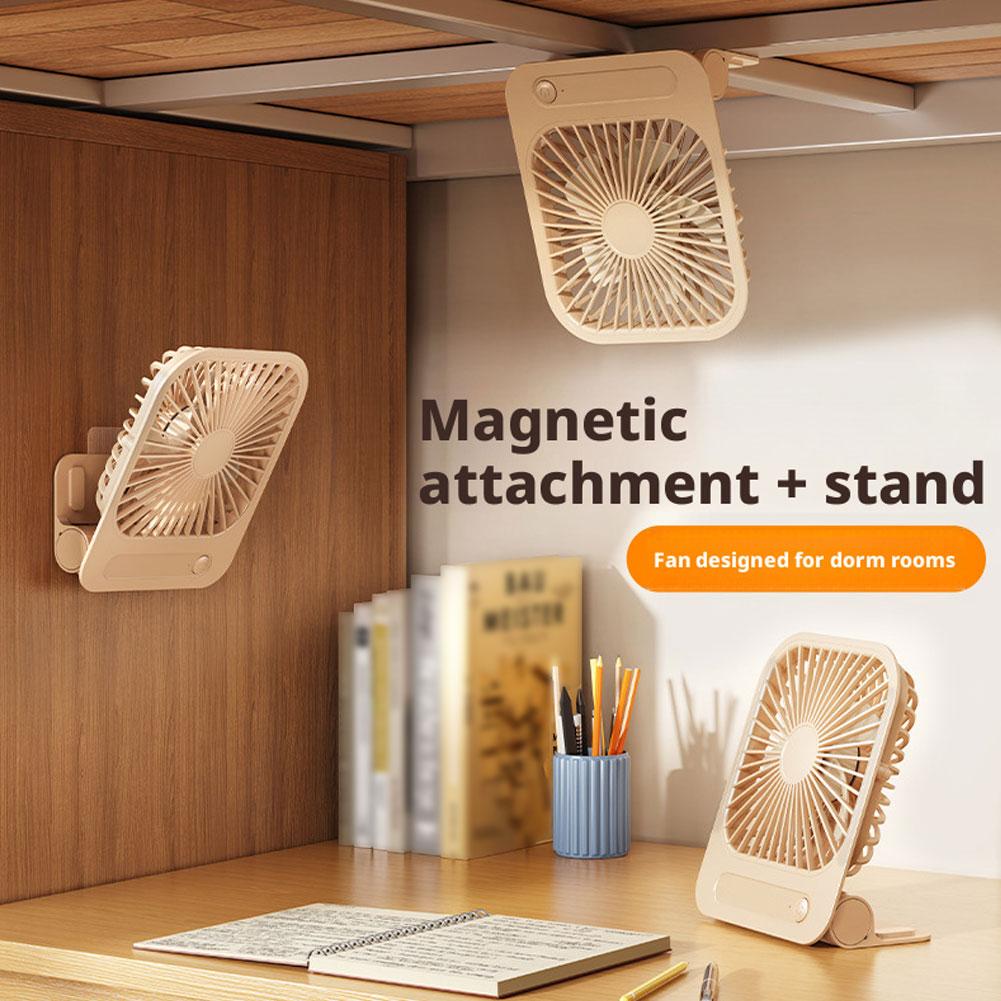 Office Furniture Brands - Ventilador magnético ultrafino para mesa, ventilador