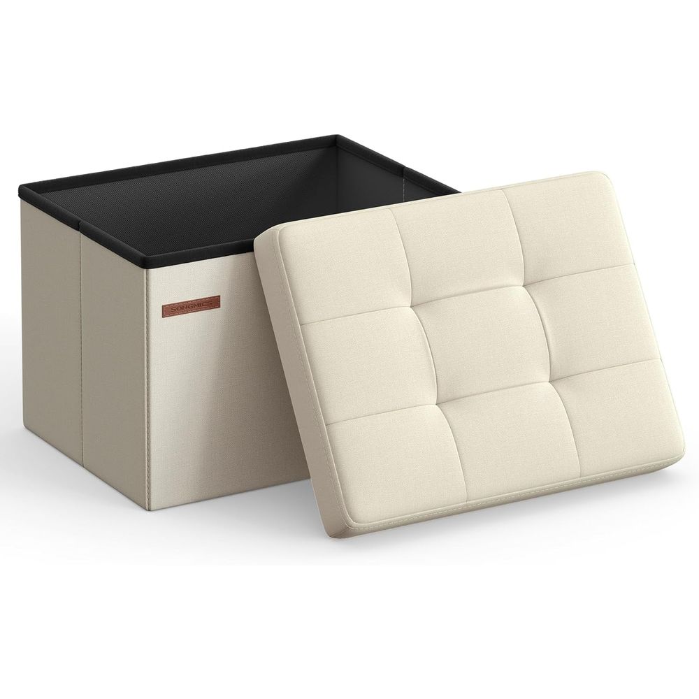 Office Stool - Puf de Armazenamento Compacto, Banqueta para
