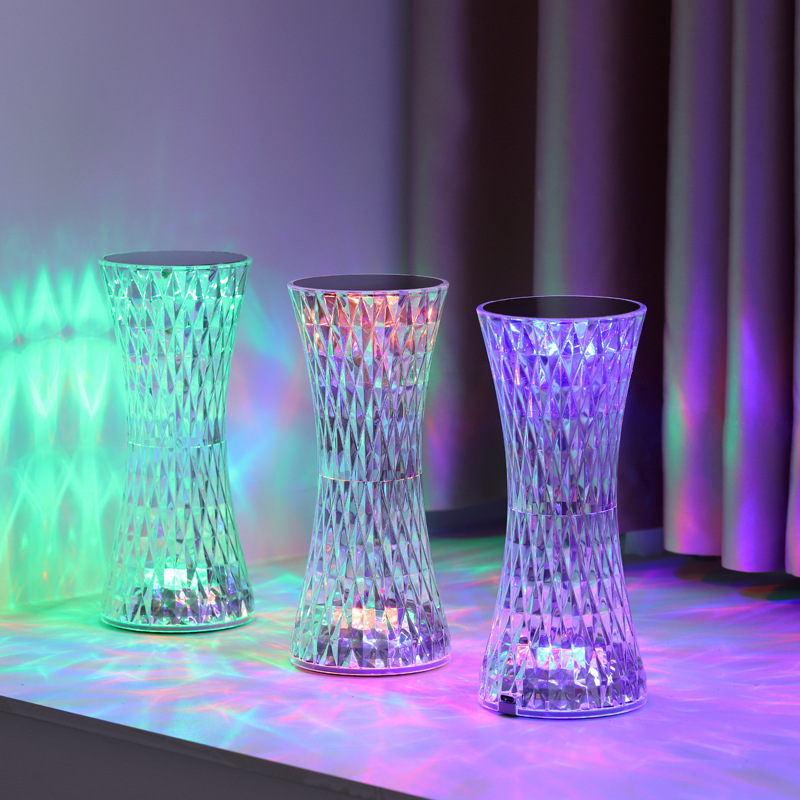 Desk Lamp - Luminárias de Mesa de Cristal para