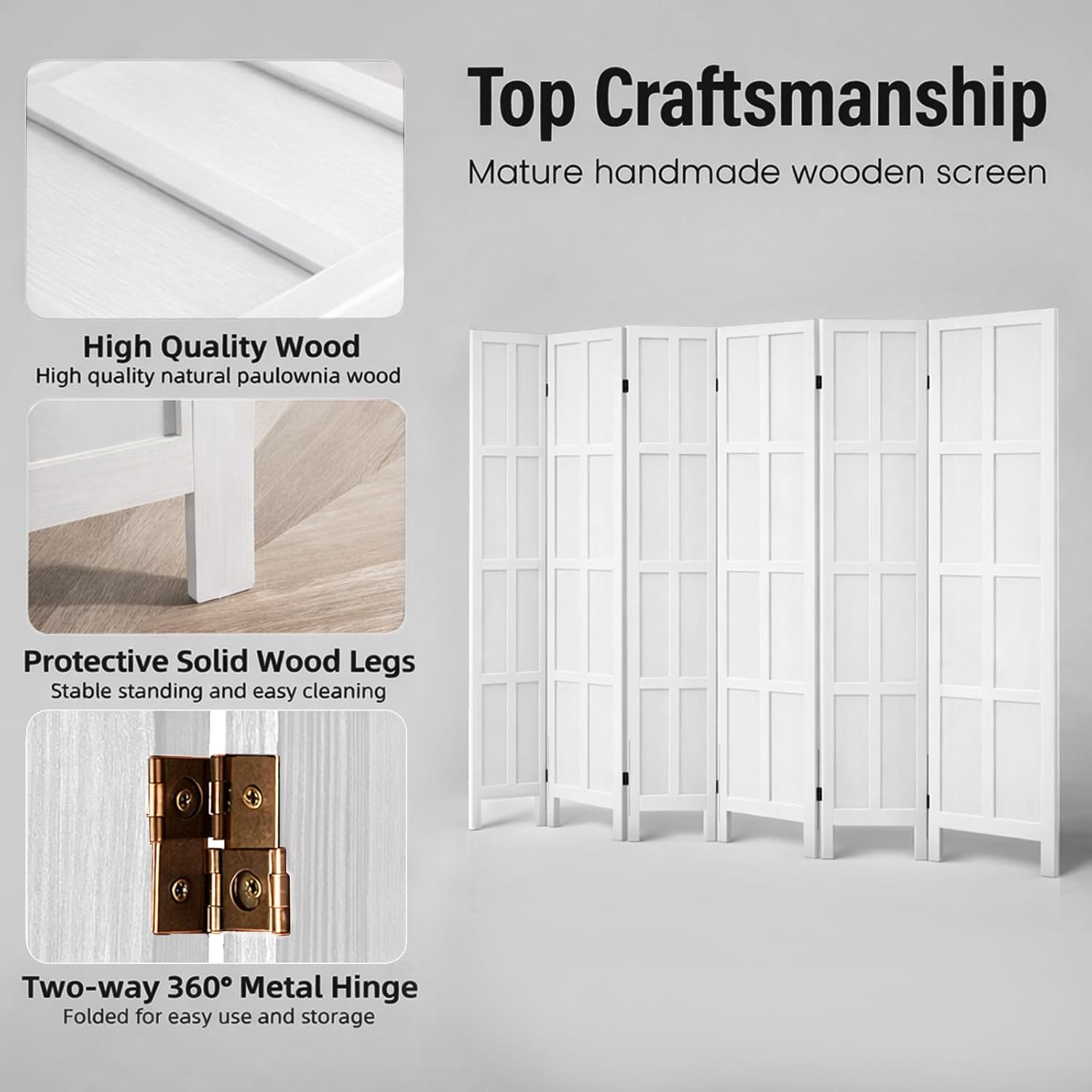 Divisória de Ambiente de Madei - Partition Screen Divider avaliação e preço