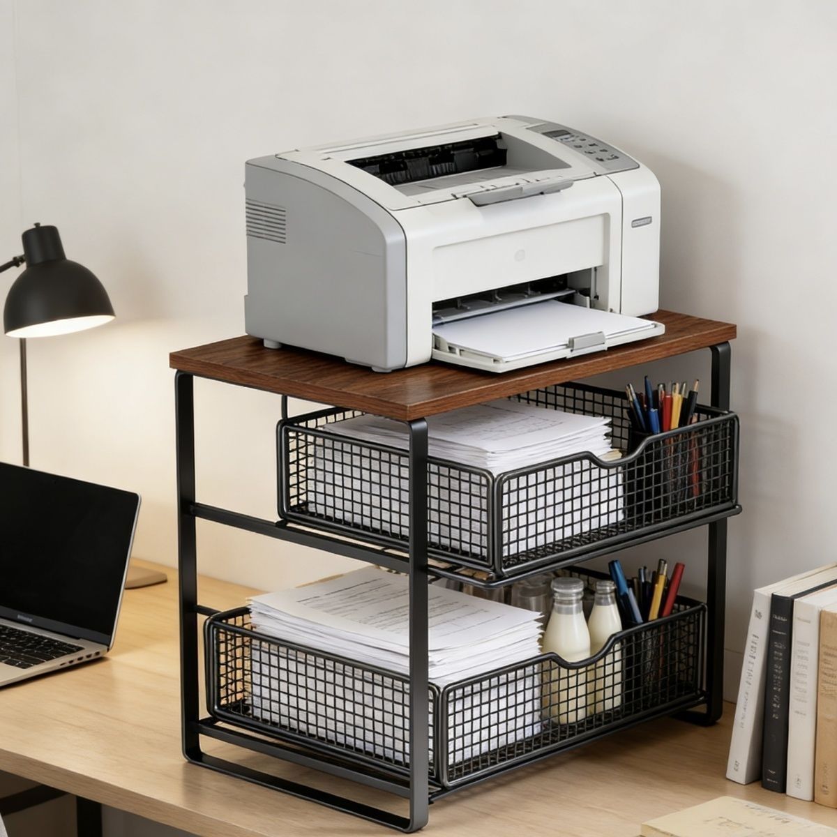 Suporte de Impressora de Mesa  - Printer Stand avaliação e preço