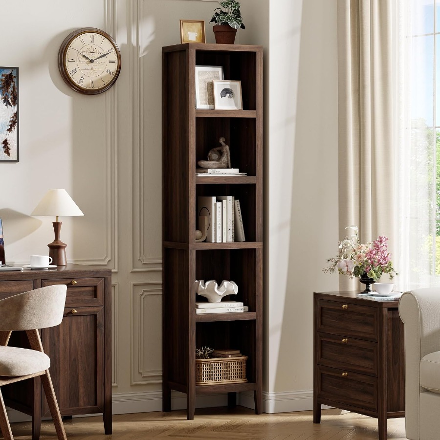 Estante de livros alta e estre - Bookshelf avaliação e preço