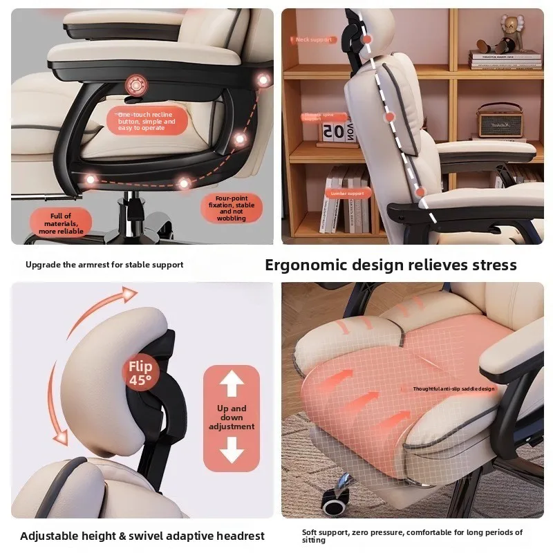 Cadeira de jogos ergonómica pa - Office Chair Cushion avaliação e preço