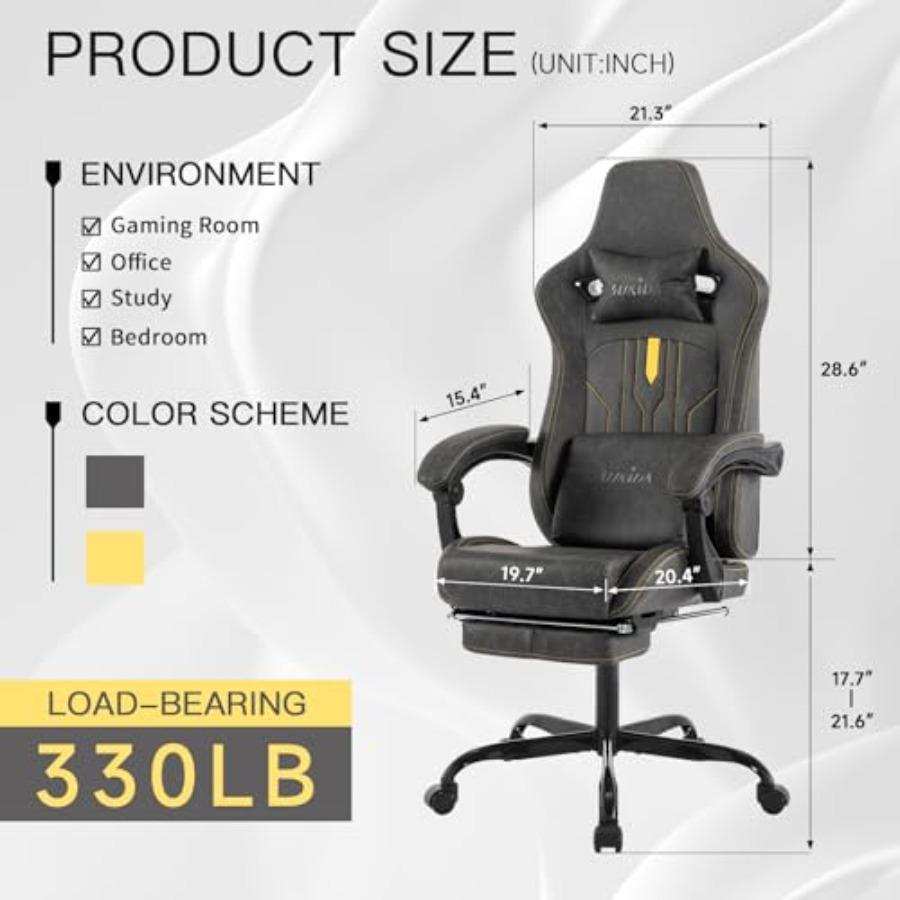 Cadeira de jogos com apoio par - Office Chair Cushion avaliação e preço