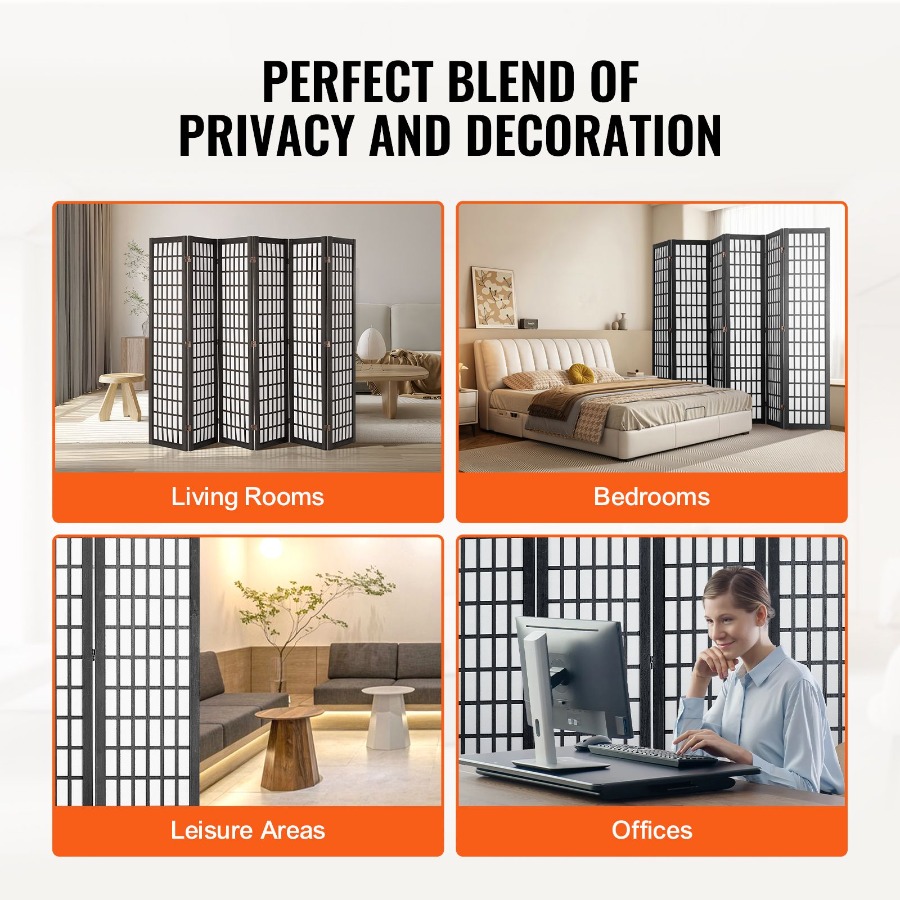 Divisória de Ambiente Japonesa - Partition Screen Divider avaliação e preço