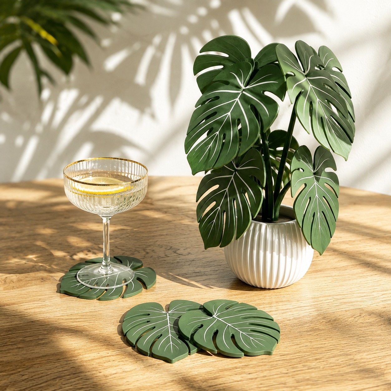 Porta-copos de Planta Monstera - Office Furniture Brands avaliação e preço