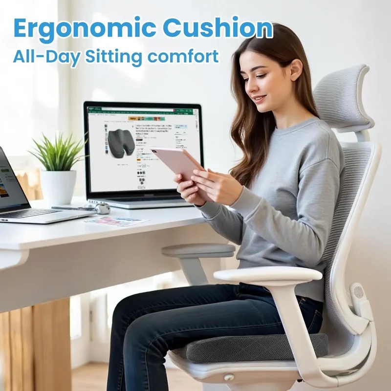 Almofada de assento em espuma  - Office Chair Cushion avaliação e preço