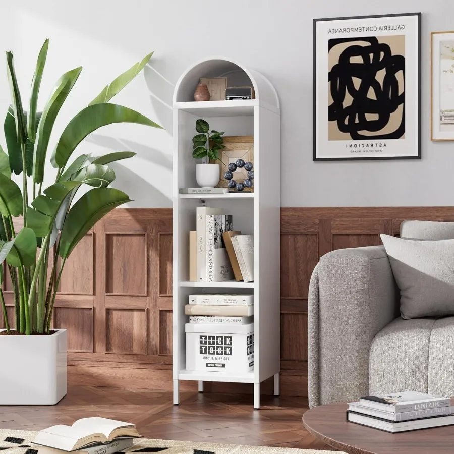 63 Estante de Livros Arqueada  - Bookshelf avaliação e preço
