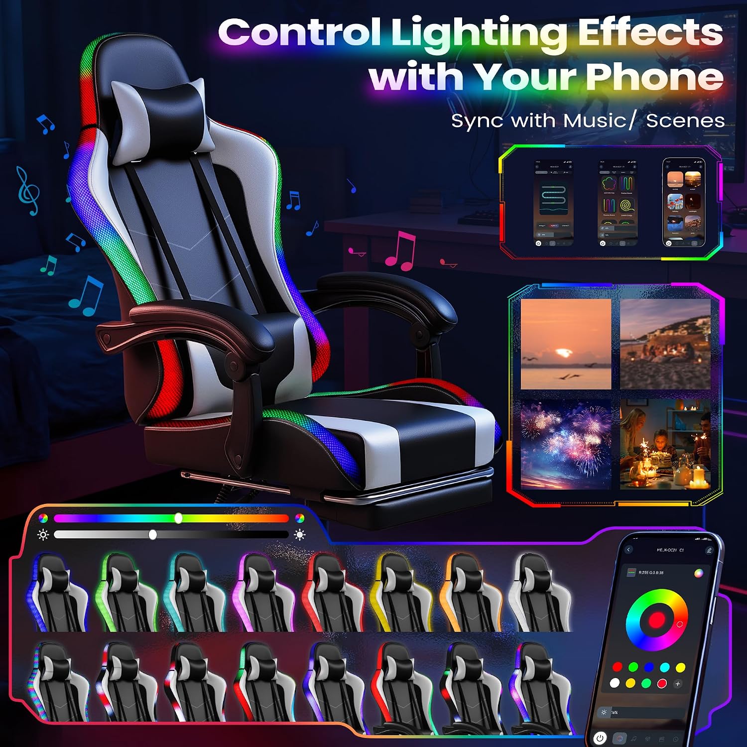 Cadeira de jogos Homall, cadei - Office Chair avaliação e preço