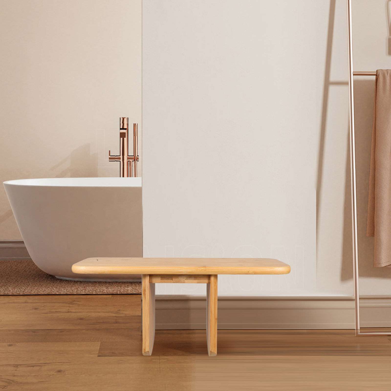 Banquinho de Bambu Portátil Mu - Office Stool avaliação e preço